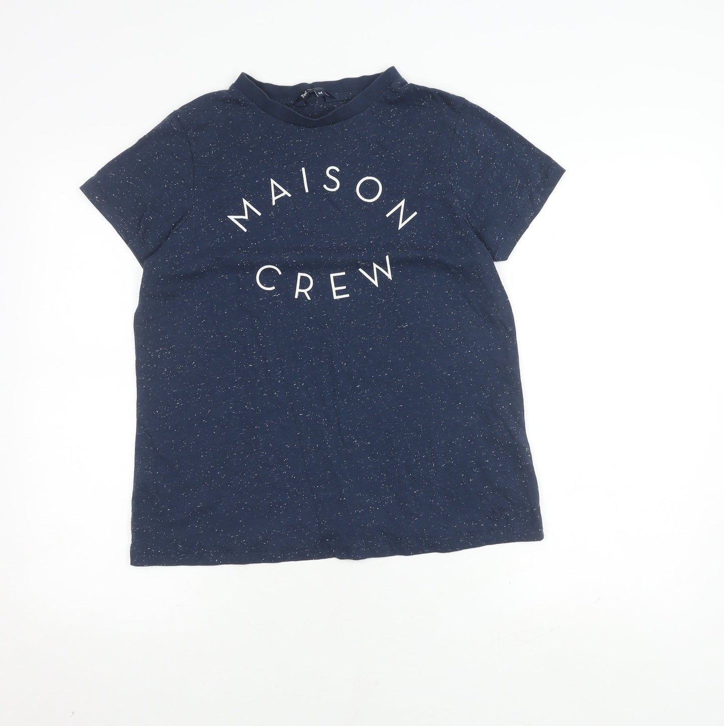 Crew Clothing Boys Blue M T-Shirt Short Sleeve Logo