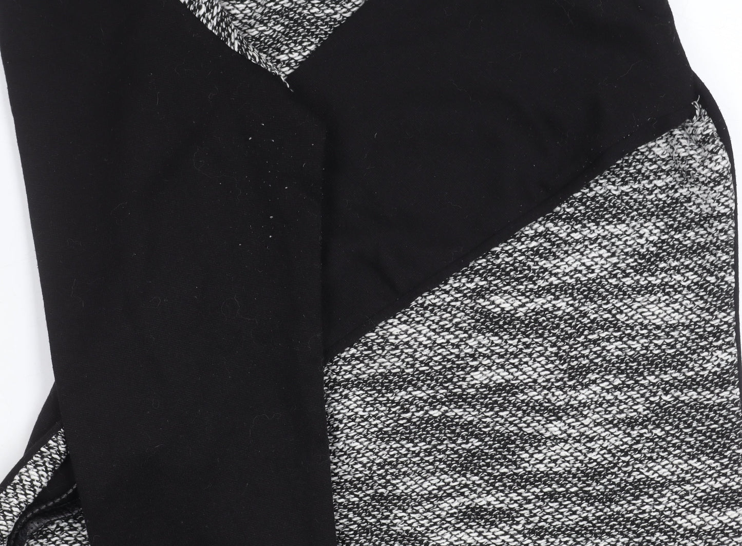 Womens UK Size S Sandwich Black Pullover Jumper