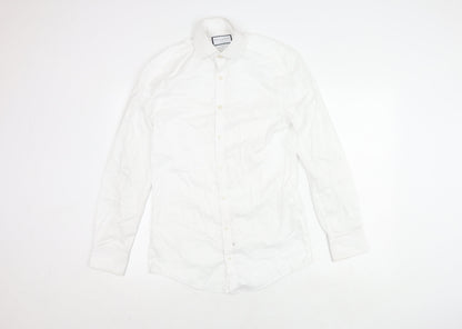 Charles Tyrwhitt Men's White Extra-Slim Shirt, Size 37