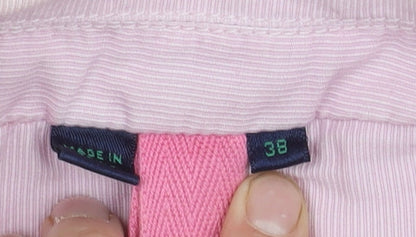 Boden Women's Pink Cotton Blazer - Size 10, Notch Lapel, 38 Chest