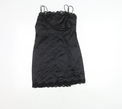 Urban Outfitters Women's Black Slip Dress - S