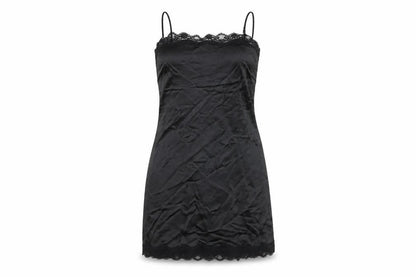 Urban Outfitters Women's Black Slip Dress - S
