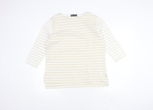 Womens UK Size 12 Marks and Spencer Beige  T-Shirt