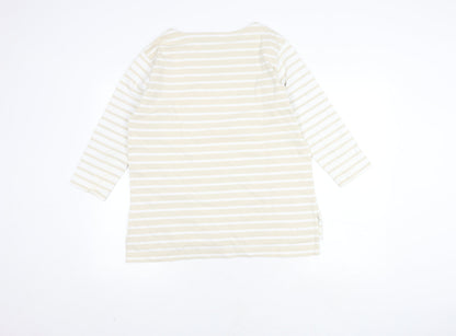 Womens UK Size 12 Marks and Spencer Beige  T-Shirt