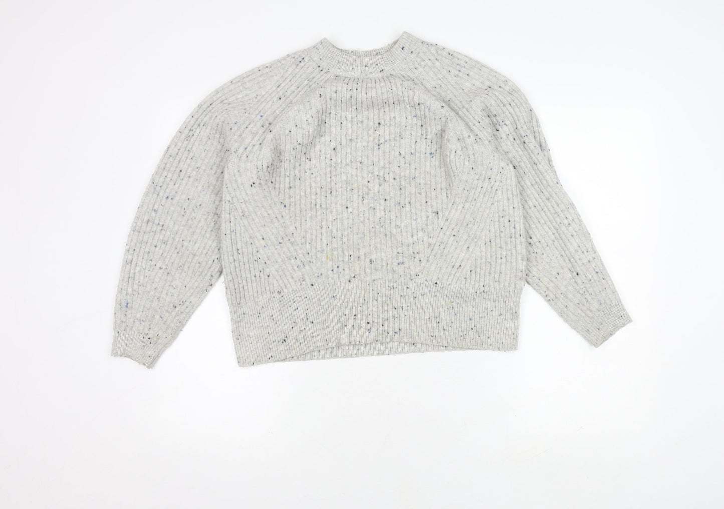 Womens UK Size M Marks and Spencer Grey Pullover Jumper