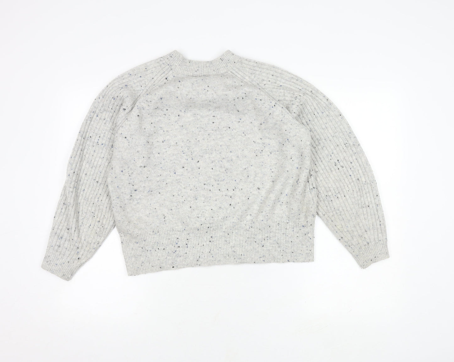 Womens UK Size M Marks and Spencer Grey Pullover Jumper