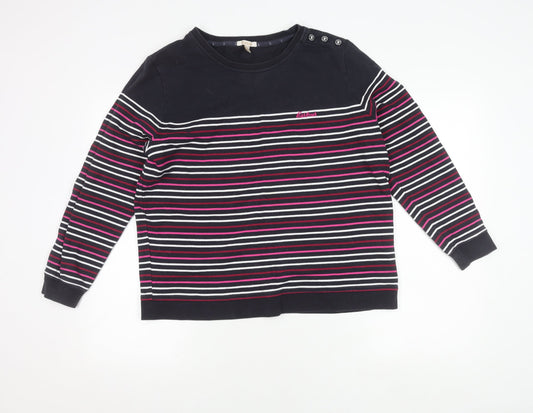Barbour Womens Striped Jumper Size 16
