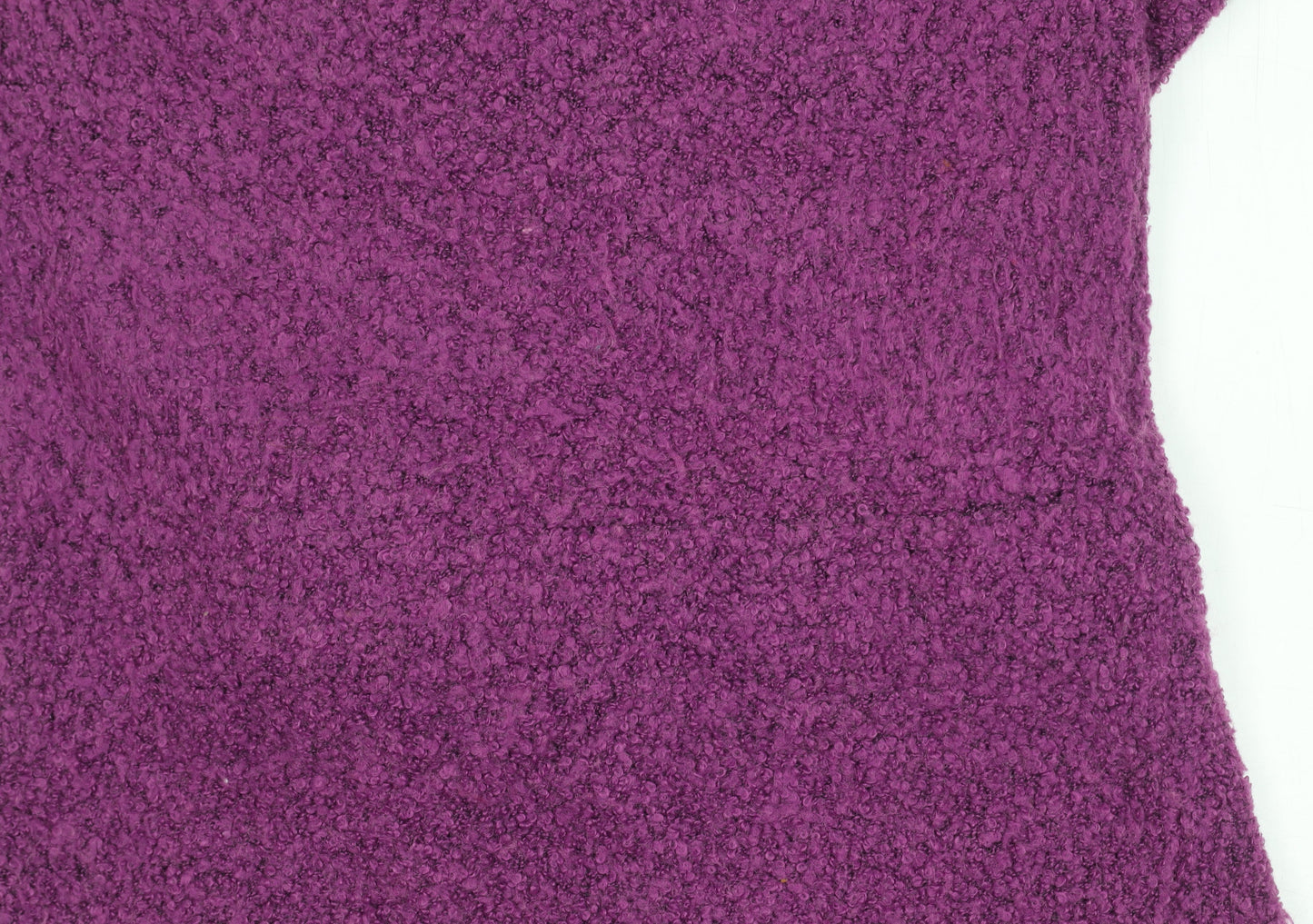 EWM Women's Purple Cowl Neck Pullover S