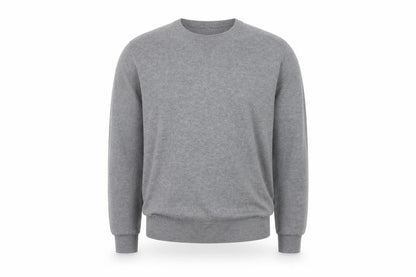 House of Fraser Men's Grey Cotton Pullover Jumper