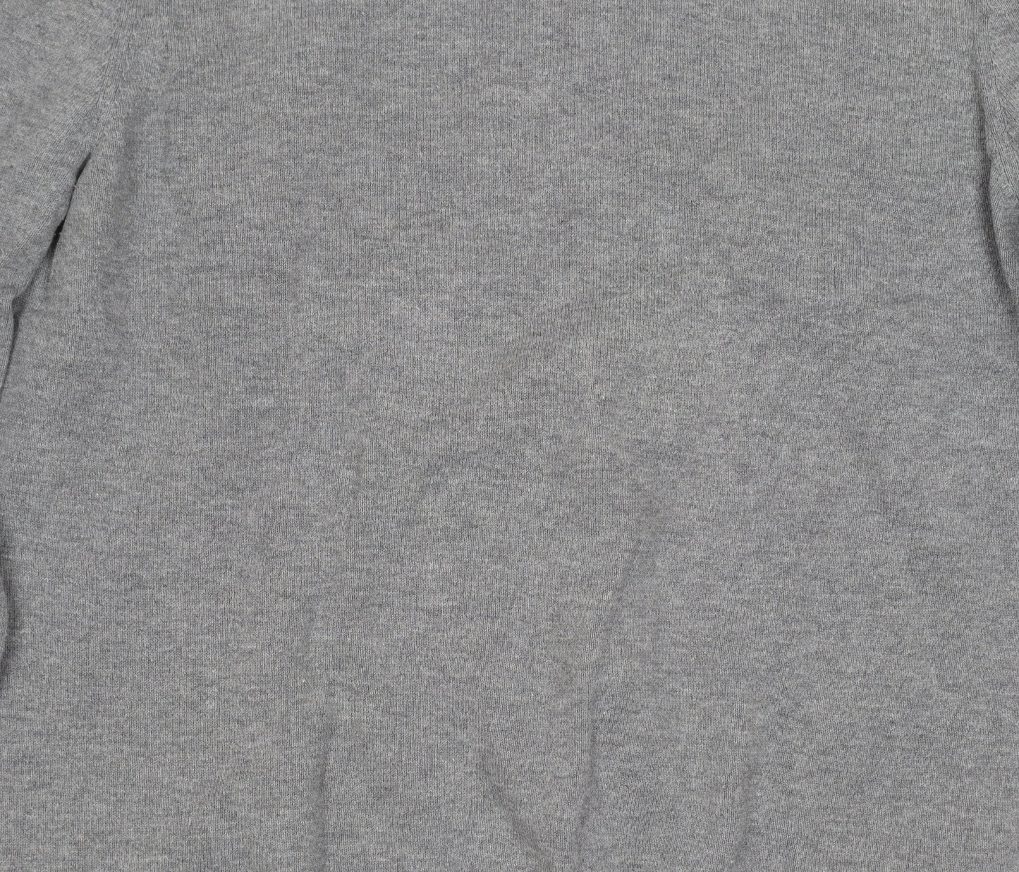 House of Fraser Men's Grey Cotton Pullover Jumper