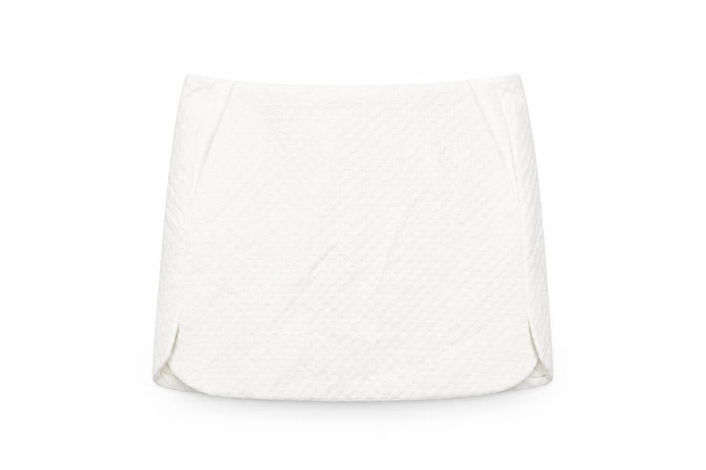 Womens UK Size 8 Topshop White Mini Skirt