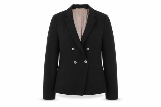 Womens UK Size 12 Mango Regular Black Blazer
