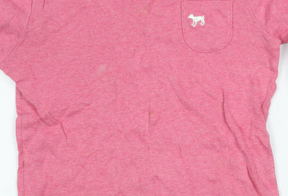 Mini Boden Girls Pink Long Sleeve T-Shirt, Size 9-10 Years