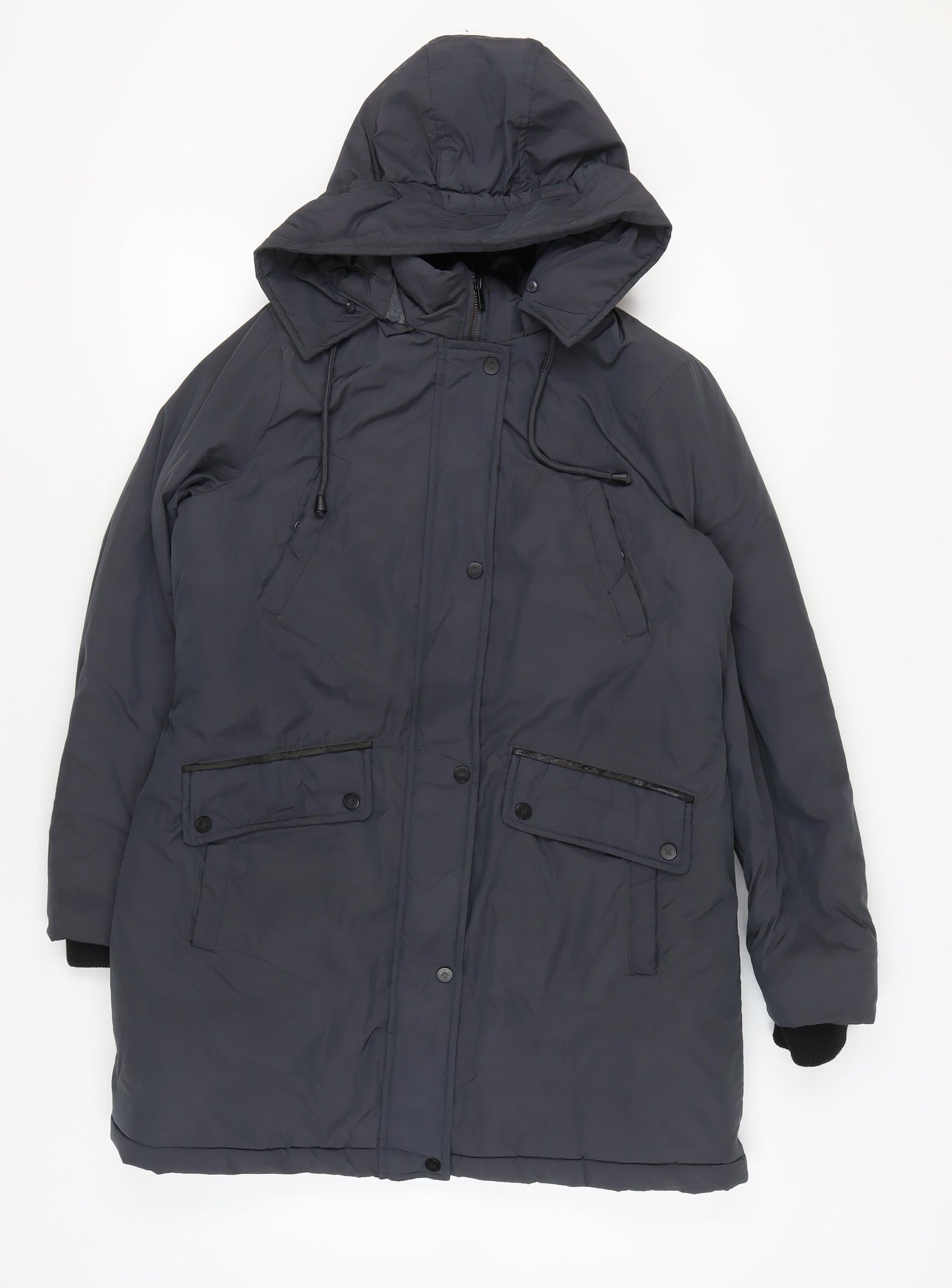 Maine New England Women's Blue Parka Coat Size 12