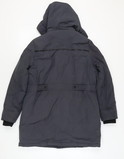 Maine New England Women's Blue Parka Coat Size 12