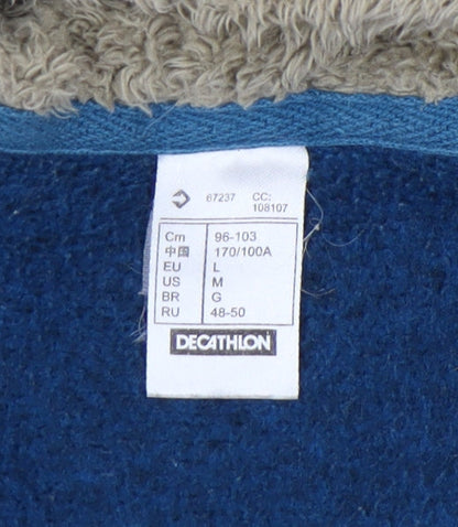 Womens UK Size L DECATHLON Blue Fleece