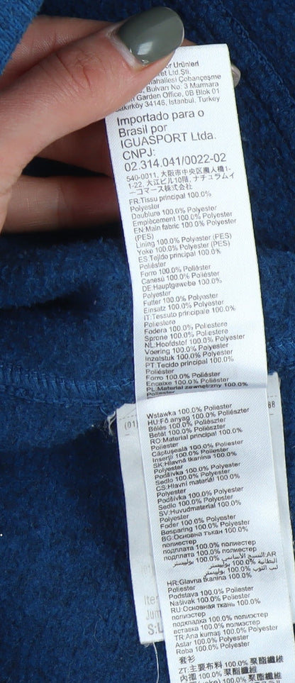 Womens UK Size L DECATHLON Blue Fleece