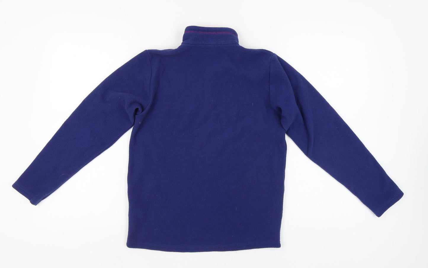 Decathlon Blue Fleece Henley Kids Sweatshirt - Size 14 Years