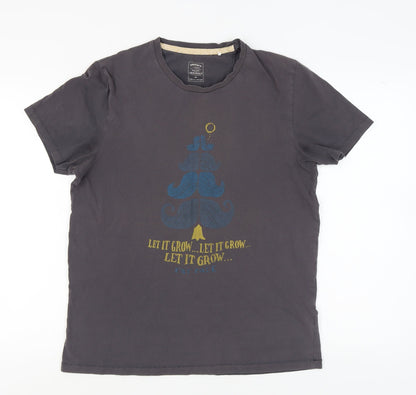 Mens UK Size M FatFace Blue  T-Shirt