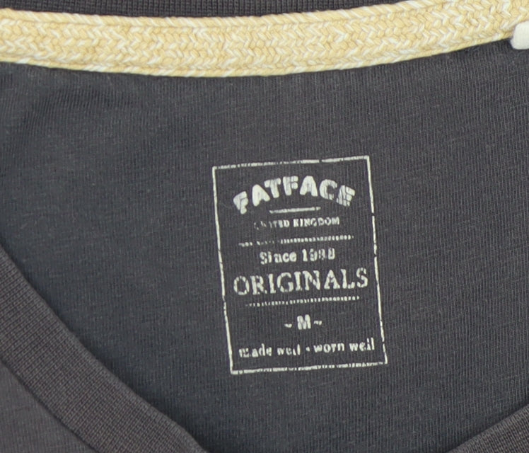 Mens UK Size M FatFace Blue  T-Shirt