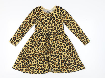 Bluezoo Girls Multicoloured Animal Print Dress 10-11 Years