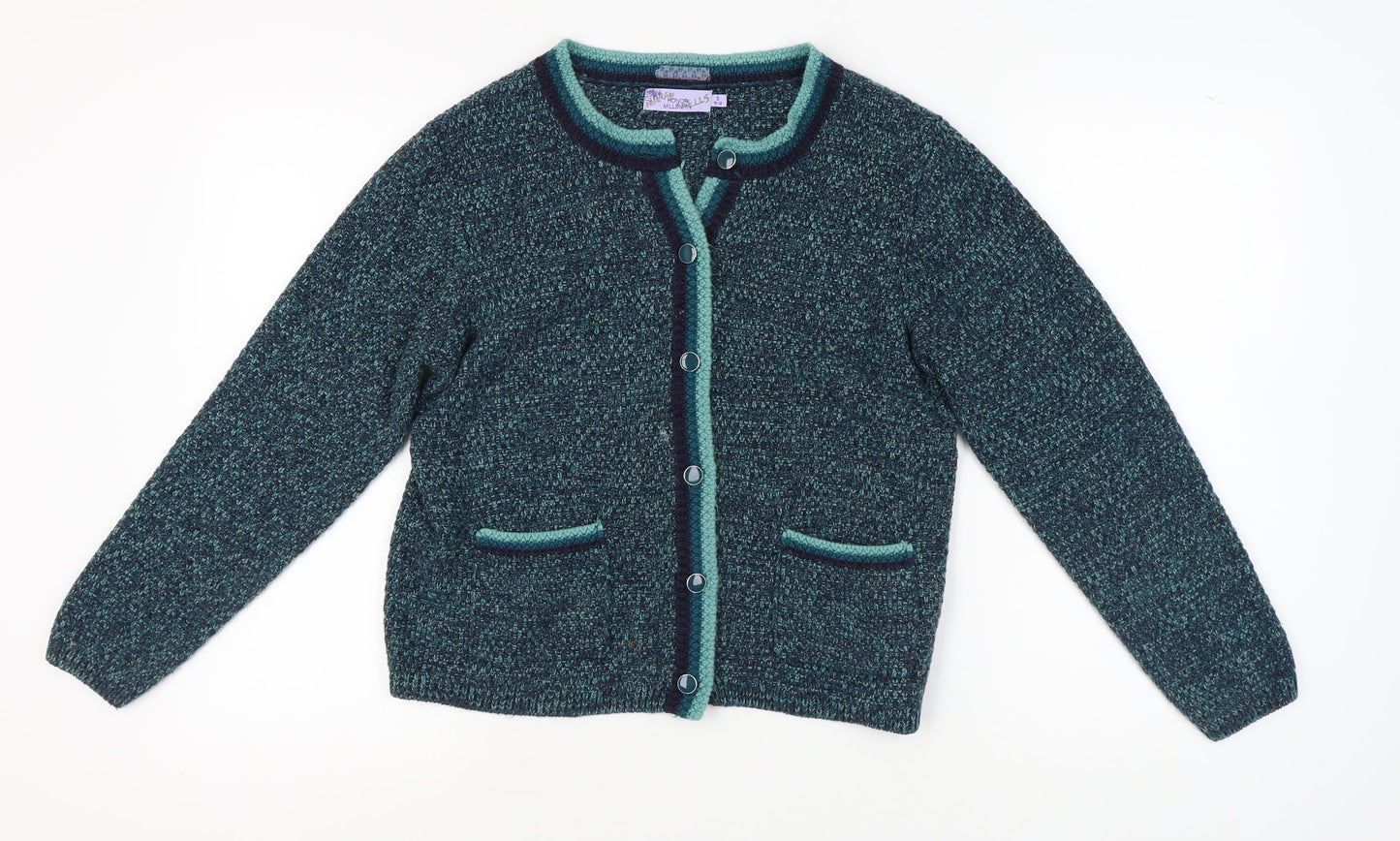 Womens UK Size S Honor Millburn Blue Cardigan Jumper
