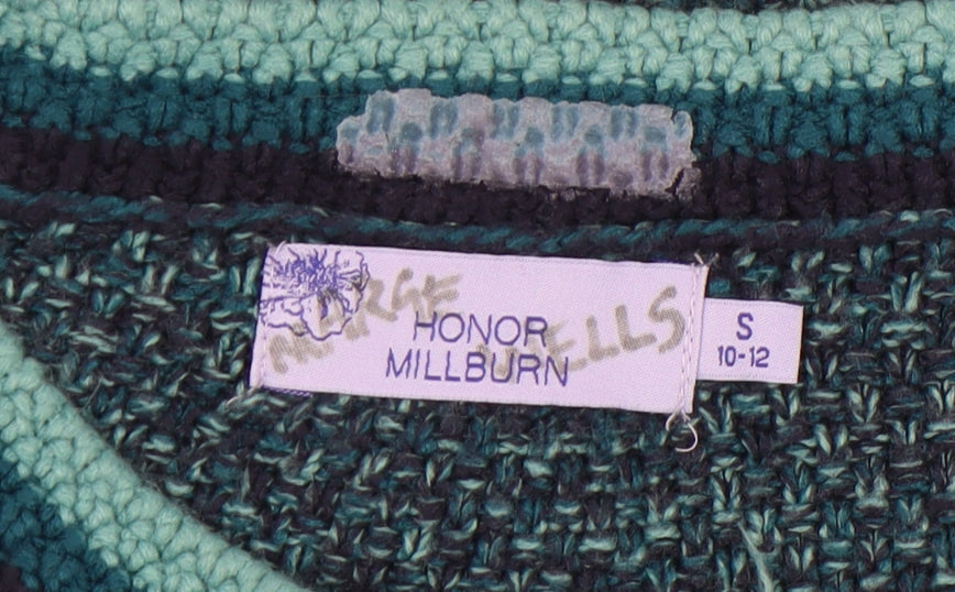 Womens UK Size S Honor Millburn Blue Cardigan Jumper
