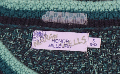 Womens UK Size S Honor Millburn Blue Cardigan Jumper