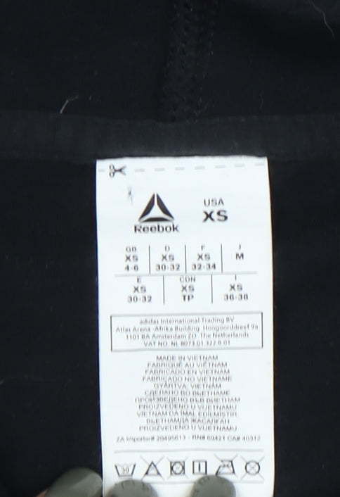 Reebok Women's Black XS Pullover Hoodie