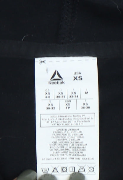 Reebok Women's Black XS Pullover Hoodie