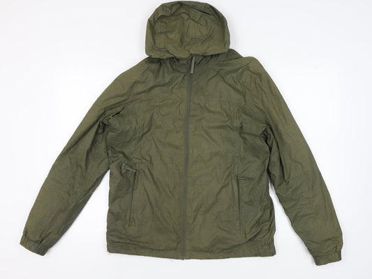 Mens UK Size M TOG24 Green Windbreaker Coat