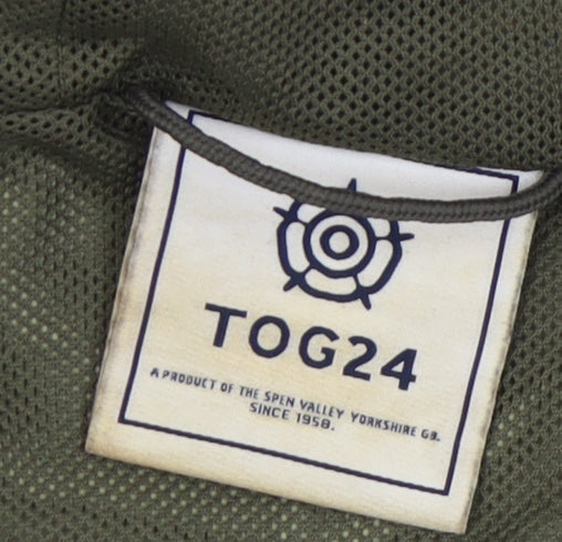Mens UK Size M TOG24 Green Windbreaker Coat