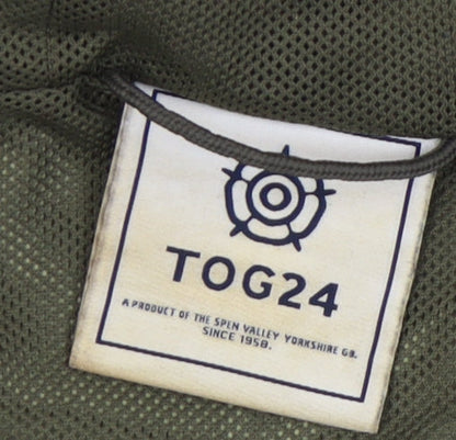 Mens UK Size M TOG24 Green Windbreaker Coat