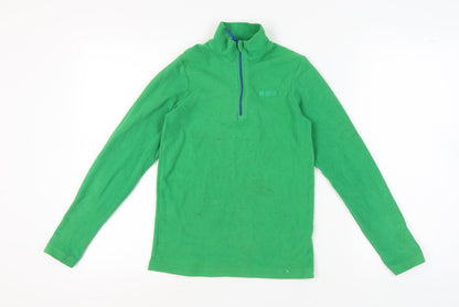 Mountain Warehouse Boys Green Fleece Sweatshirt 11-12 Years