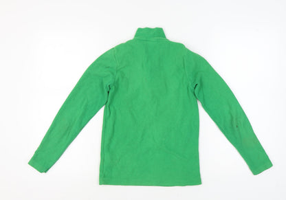 Mountain Warehouse Boys Green Fleece Sweatshirt 11-12 Years