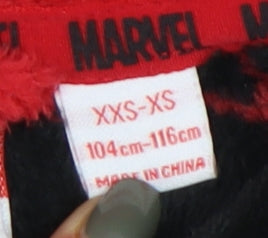 Marvel Boys Black XS Spider-Man Hoodie