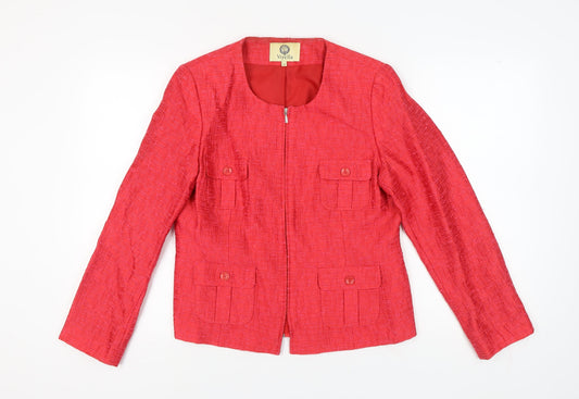 Viyella Women’s Red Blazer Size 14