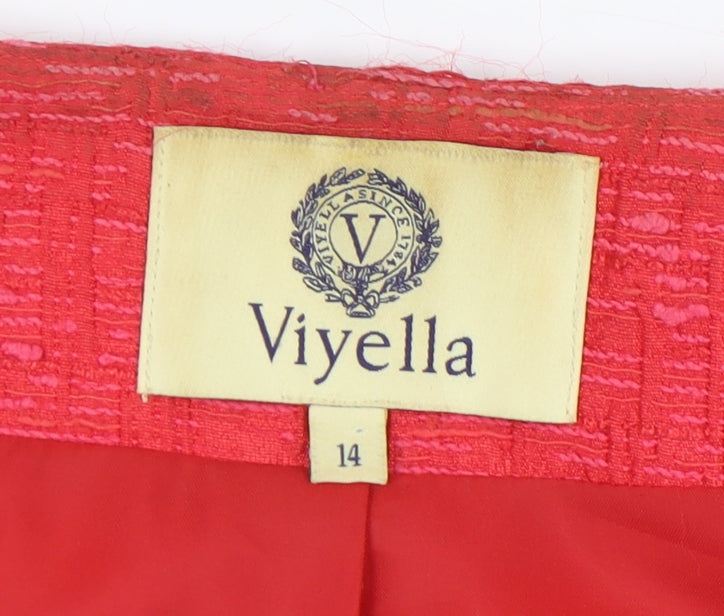 Viyella Women’s Red Blazer Size 14
