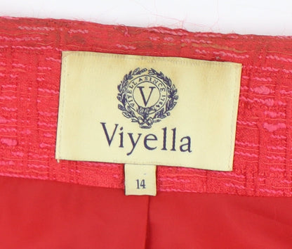 Viyella Women’s Red Blazer Size 14