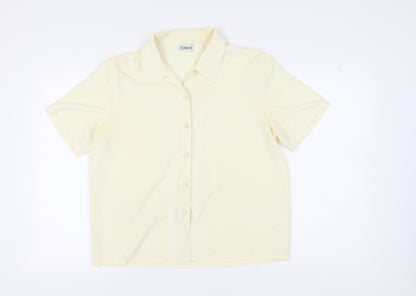 Womens UK Size 14 Eastex Ivory  Button-Up