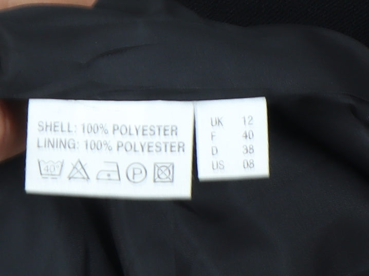 Jacques Vert Women's Black Suit Jacket Size 12 Formal