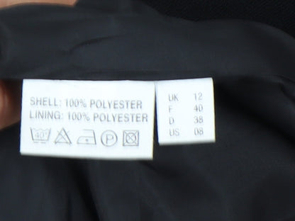 Jacques Vert Women's Black Suit Jacket Size 12 Formal