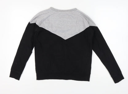 SoulCal & Co Unisex Adults Colourblock Sweatshirt, Size 10