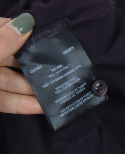 Ted Baker Men's Purple Polo Size M