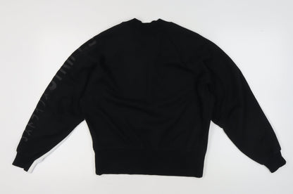 adidas Unisex White Black Pullover Sweatshirt M