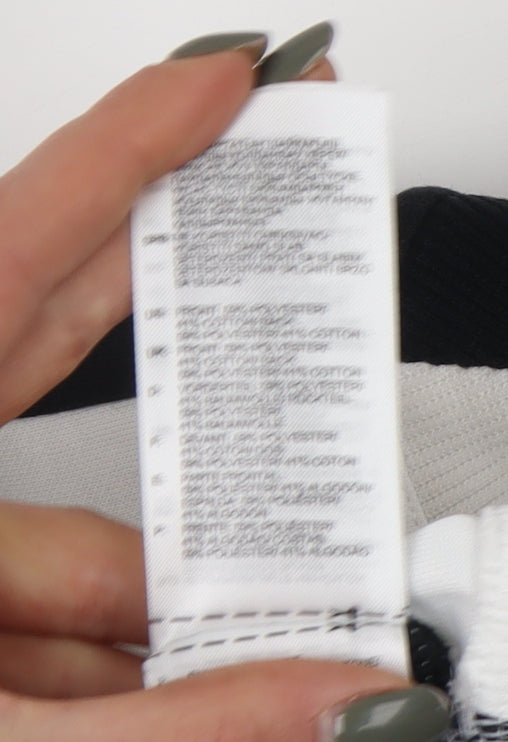 adidas Unisex White Black Pullover Sweatshirt M