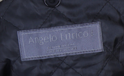 Angelo Litrico Beige Men's XL Overcoat - Casual Mid-Length