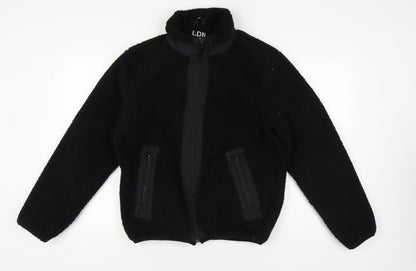 Mens UK Size L Brave Soul Black Basic Jacket