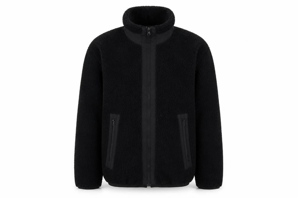 Mens UK Size L Brave Soul Black Basic Jacket