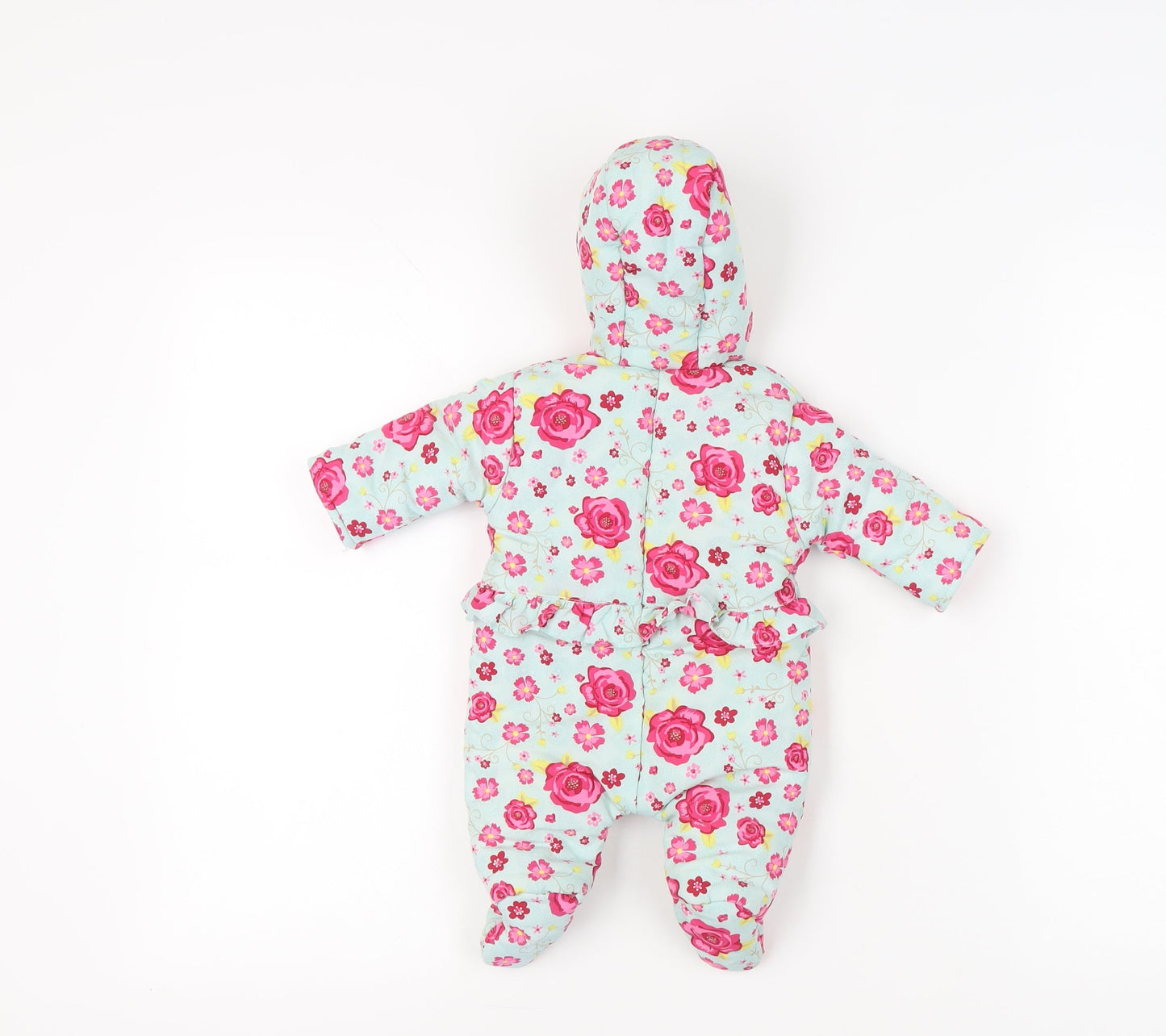 Chloe Louise Newborn Floral Snowsuit - Multicoloured Winter Essential